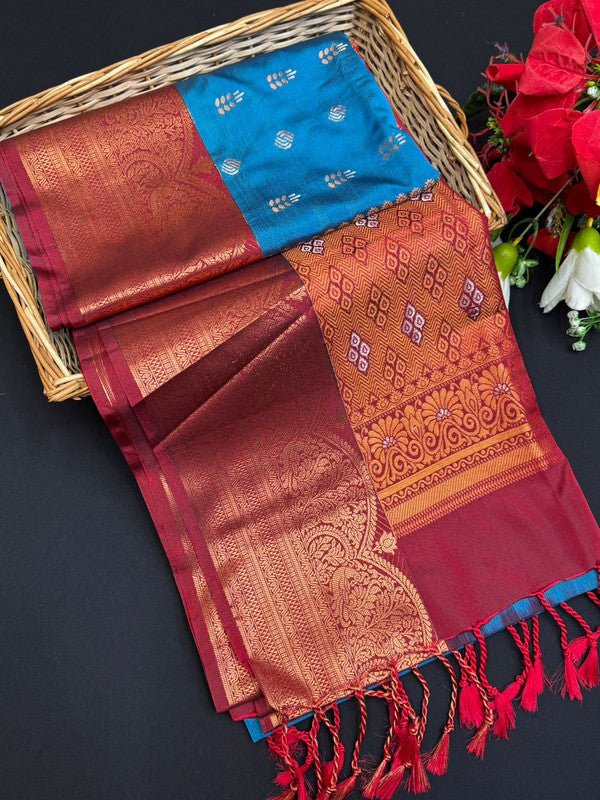 Ramaniyam Soft Silk | Zari Saree | RMY355 - Sri Sakthi Pugazh Tex RMY355 - Soft Silk