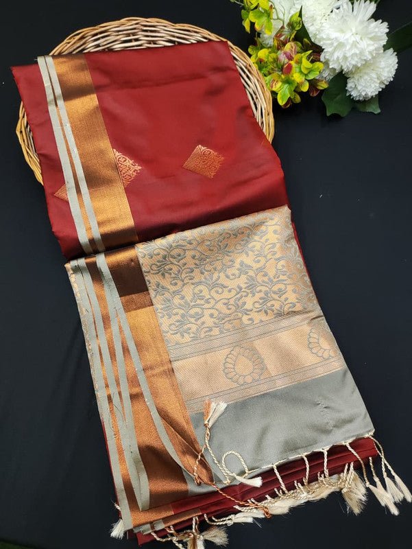 Ramaniyam Soft Silk | Zari Saree | RMY359 - Sri Sakthi Pugazh Tex RMY359 - Soft Silk