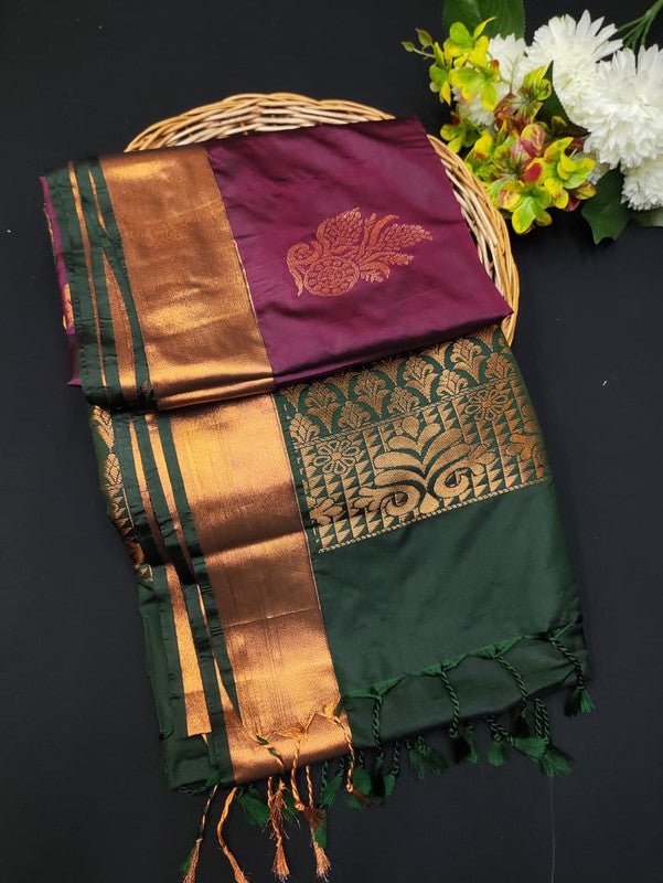Ramaniyam Soft Silk | Zari Saree | RMY369 - Sri Sakthi Pugazh Tex RMY369 - Soft Silk