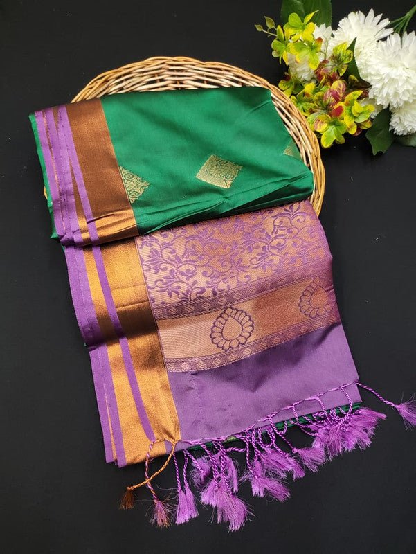 Ramaniyam Soft Silk | Zari Saree | RMY371 - Sri Sakthi Pugazh Tex RMY371 - Soft Silk