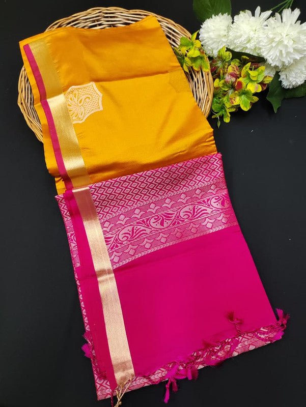 Ramaniyam Soft Silk | Zari Saree | RMY378 - Sri Sakthi Pugazh Tex RMY378 - Soft Silk