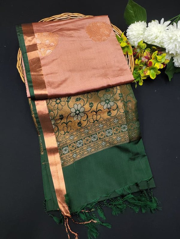 Ramaniyam Soft Silk | Zari Saree | RMY379 - Sri Sakthi Pugazh Tex RMY379 - Soft Silk
