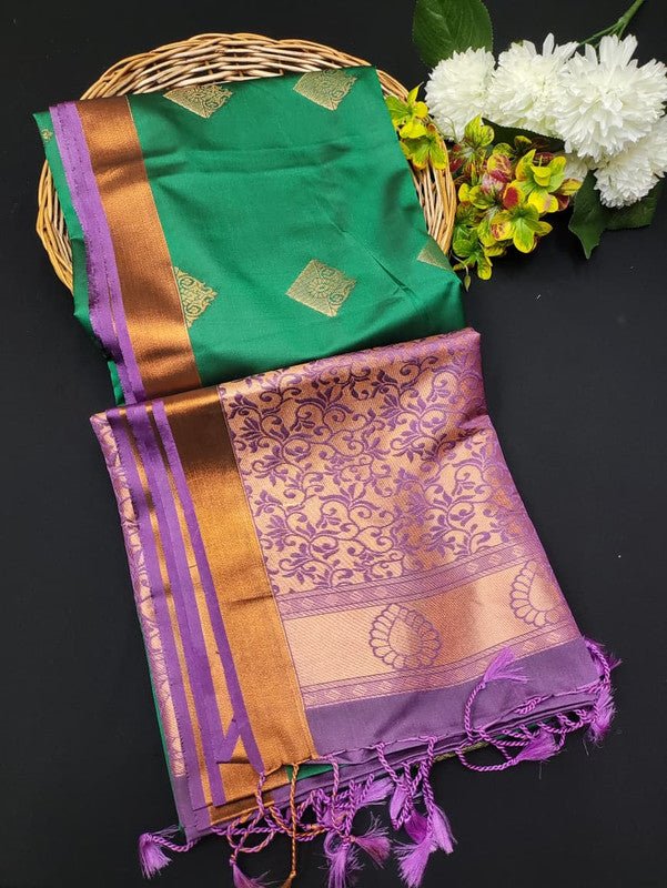Ramaniyam Soft Silk | Zari Saree | RMY380 - Sri Sakthi Pugazh Tex RMY380 - Soft Silk