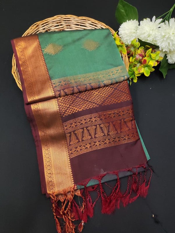 Ramaniyam Soft Silk | Zari Saree | RMY383 - Sri Sakthi Pugazh Tex RMY383 - Soft Silk