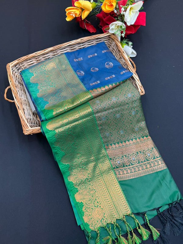 Ramaniyam Soft Silk | Zari Saree | RMY395 - Sri Sakthi Pugazh Tex RMY395 - Soft Silk