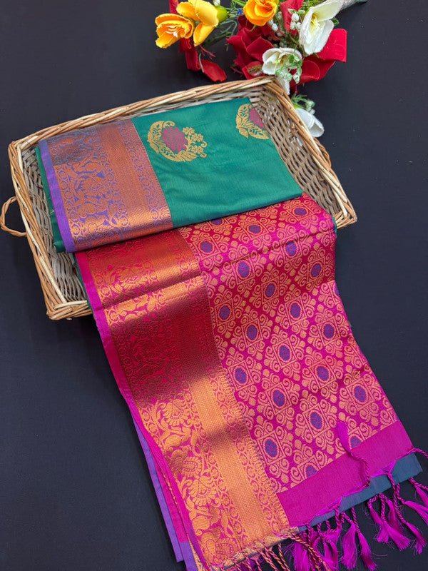 Ramaniyam Soft Silk | Zari Saree | RMY405 - Sri Sakthi Pugazh Tex RMY405 - Soft Silk