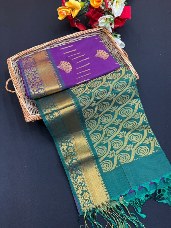 Ramaniyam Soft Silk | Zari Saree | RMY412 - Sri Sakthi Pugazh Tex RMY412 - Soft Silk