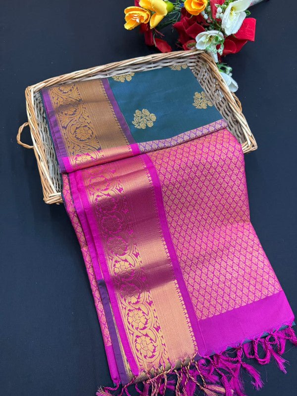 Ramaniyam Soft Silk | Zari Saree | RMY416 - Sri Sakthi Pugazh Tex RMY416 - Soft Silk
