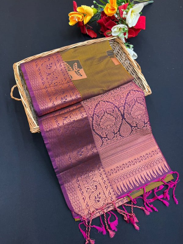 Ramaniyam Soft Silk | Zari Saree | RMY418 - Sri Sakthi Pugazh Tex RMY418 - Soft Silk