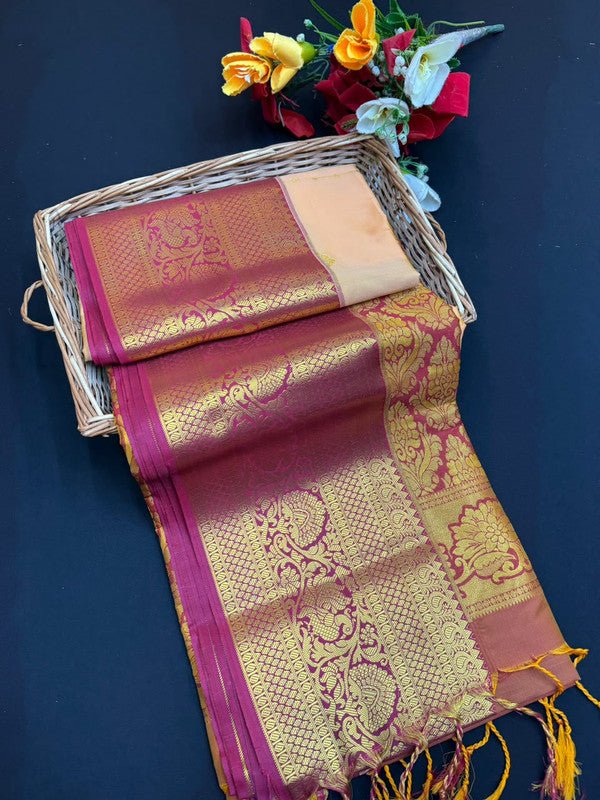 Ramaniyam Soft Silk | Zari Saree | RMY421 - Sri Sakthi Pugazh Tex RMY421 - Soft Silk