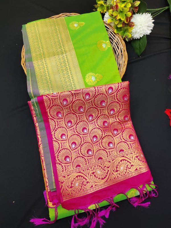 Ramaniyam Soft Silk | Zari Saree | RMY450 - Sri Sakthi Pugazh Tex RMY450 - Soft Silk