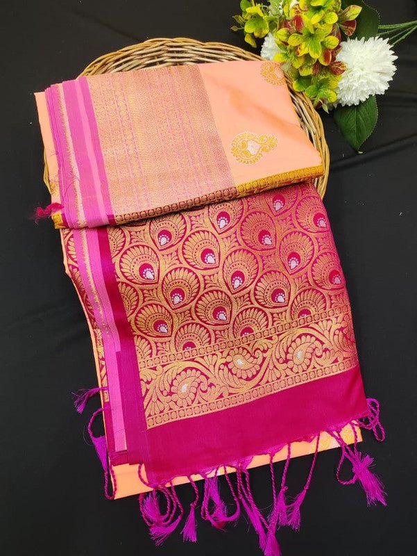 Ramaniyam Soft Silk | Zari Saree | RMY452 - Sri Sakthi Pugazh Tex RMY452 - Soft Silk