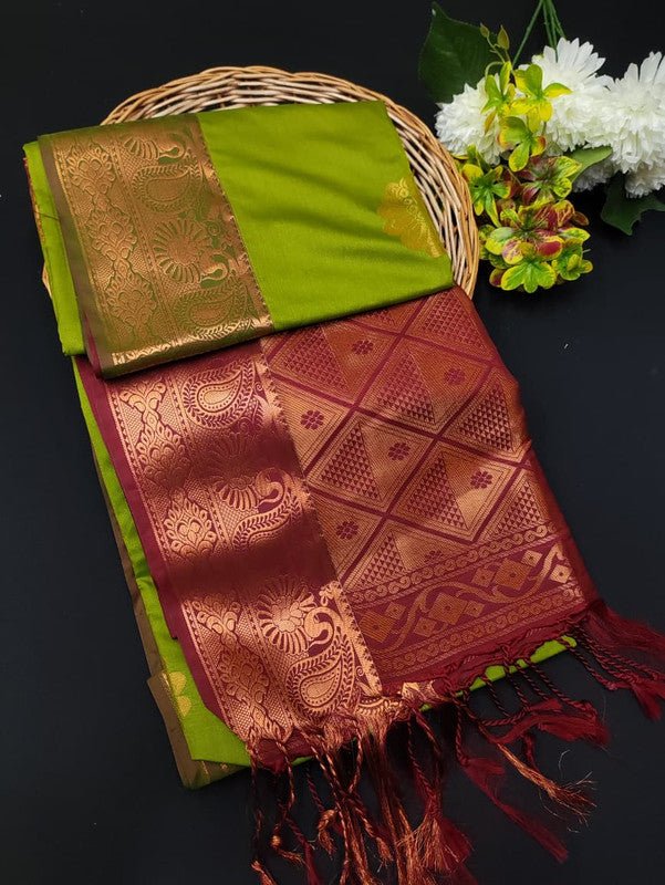 Ramaniyam Soft Silk | Zari Saree | RMY476 - Sri Sakthi Pugazh Tex RMY476 - Soft Silk