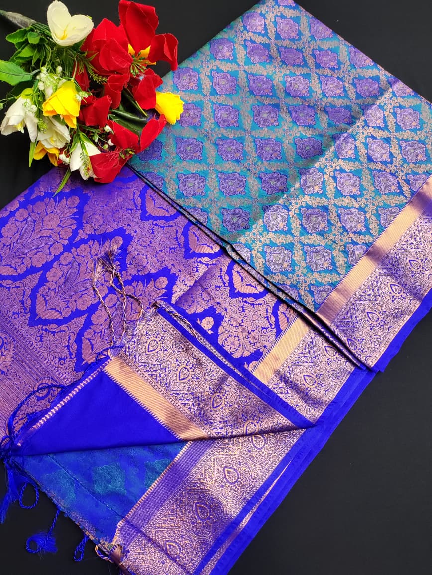 Rapier Mayil Saree RMS04 - Sri Sakthi Pugazh Tex RMS04 - Soft Silk Saree