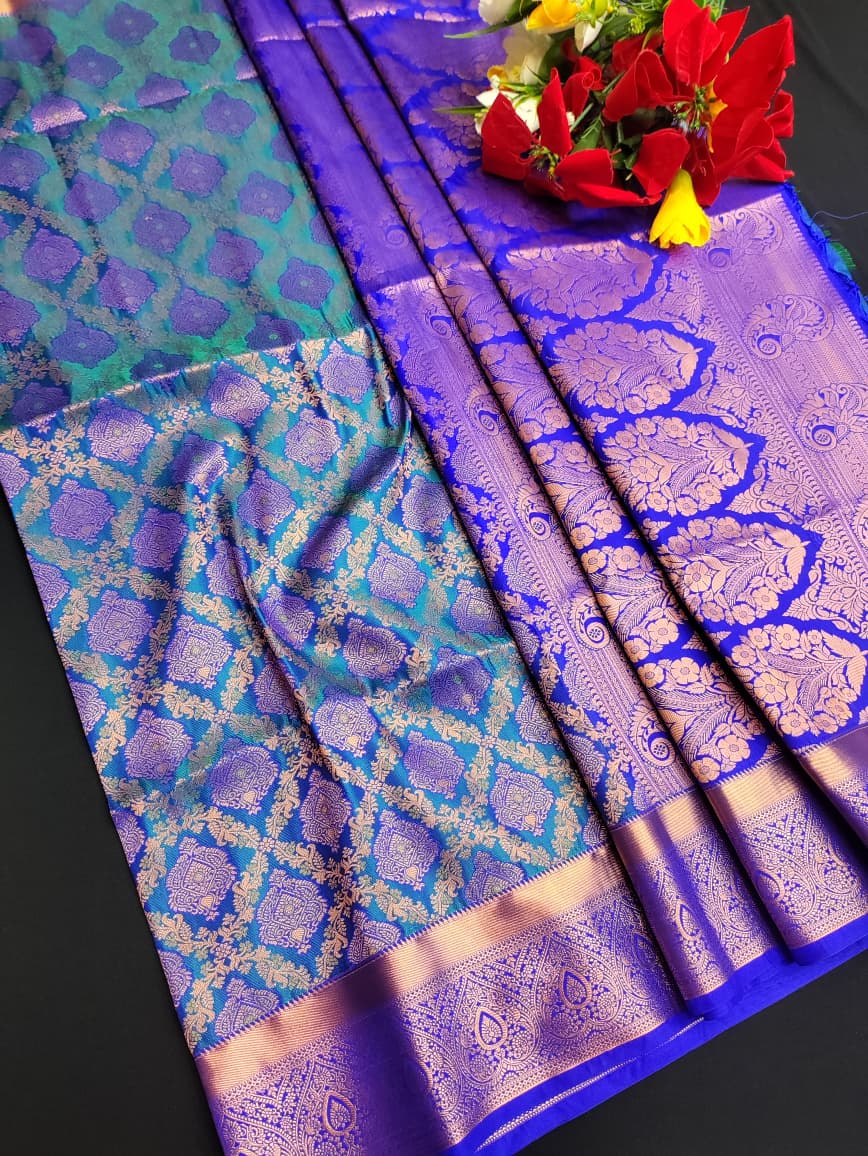 Rapier Mayil Saree RMS04 - Sri Sakthi Pugazh Tex RMS04 - Soft Silk Saree