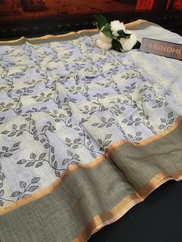 Rupam Digital Fancy Saree in premium fancy fabric for party wear