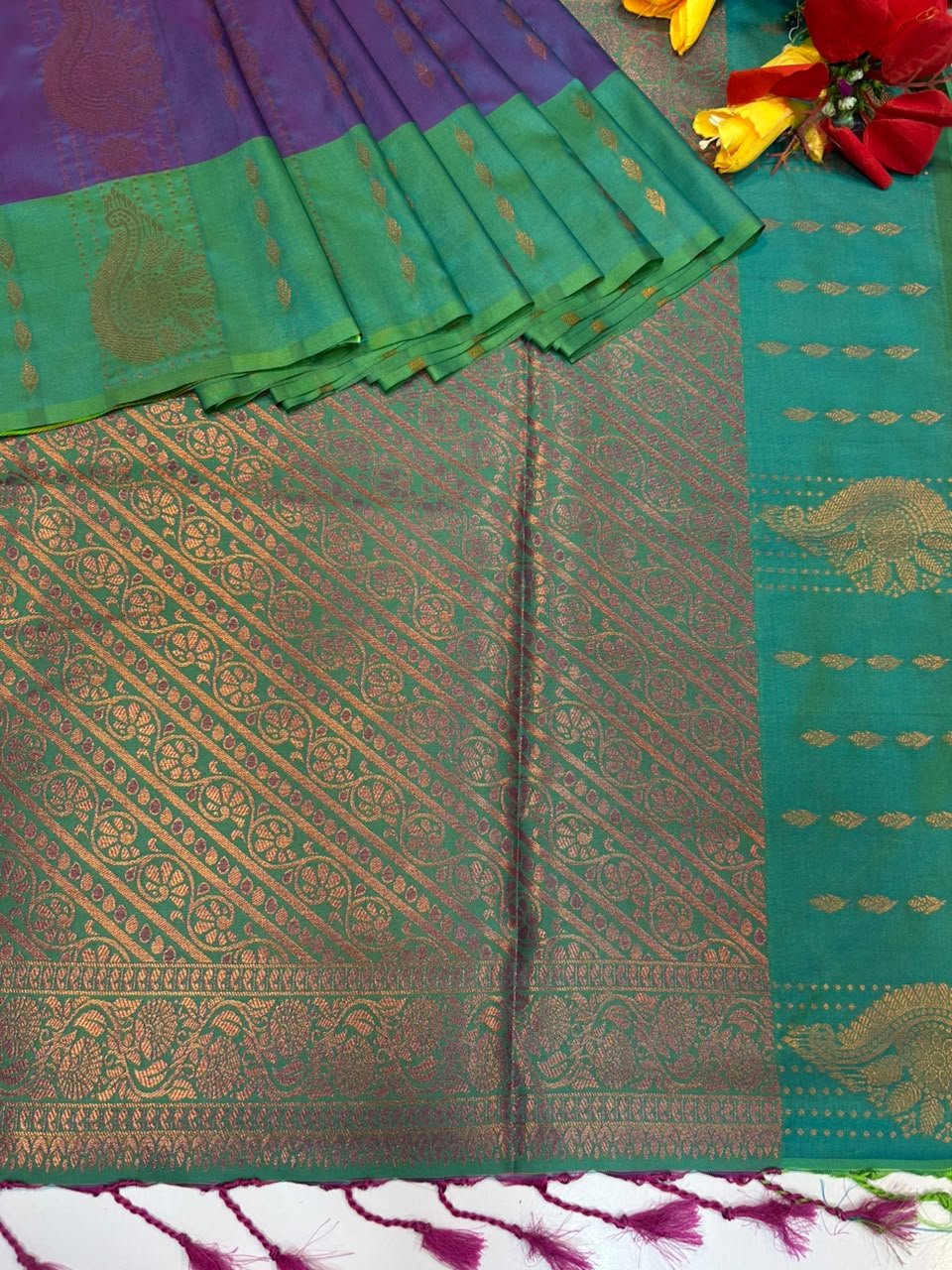 Saaral Soft Silk Sarees |Elegant Zari| SRA19 - Sri Sakthi Pugazh Tex SRA19 - Premium Soft Silk