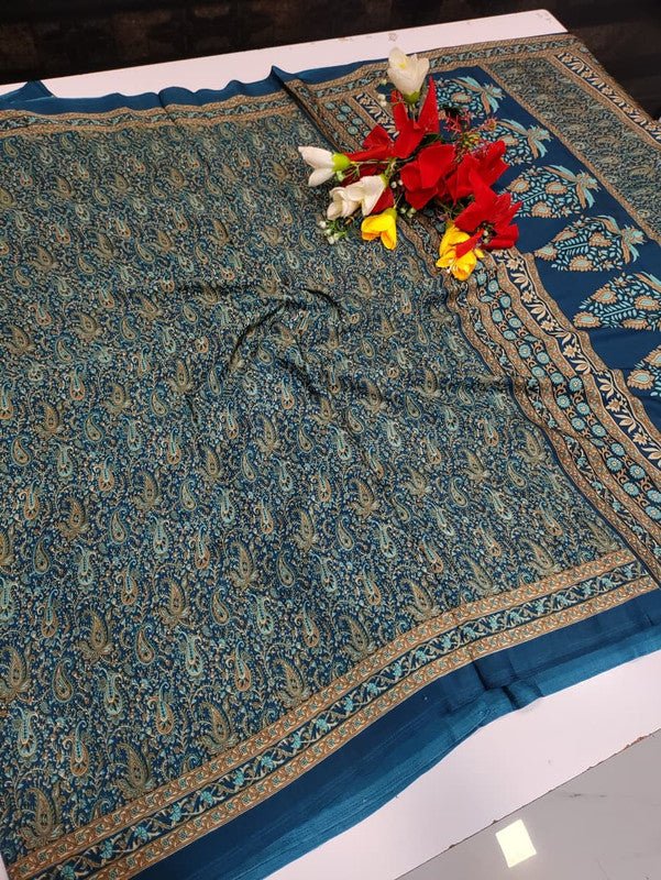 Samyukta Crepe Silk Saree SY154 - Sri Sakthi Pugazh Tex SY154 - crepe silk