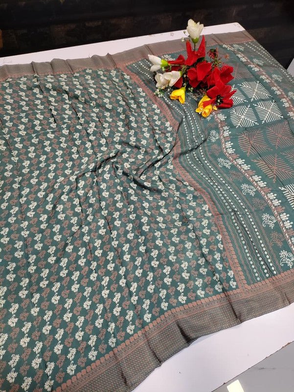 Samyukta Crepe Silk Saree SY155 - Sri Sakthi Pugazh Tex SY155 - crepe silk