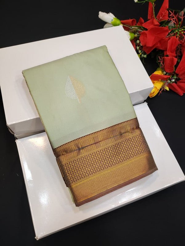 Semi Silk Saree (Mild Damage) with elegant zari work for weddings