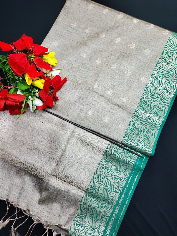 Slub Tissue Saree STS20