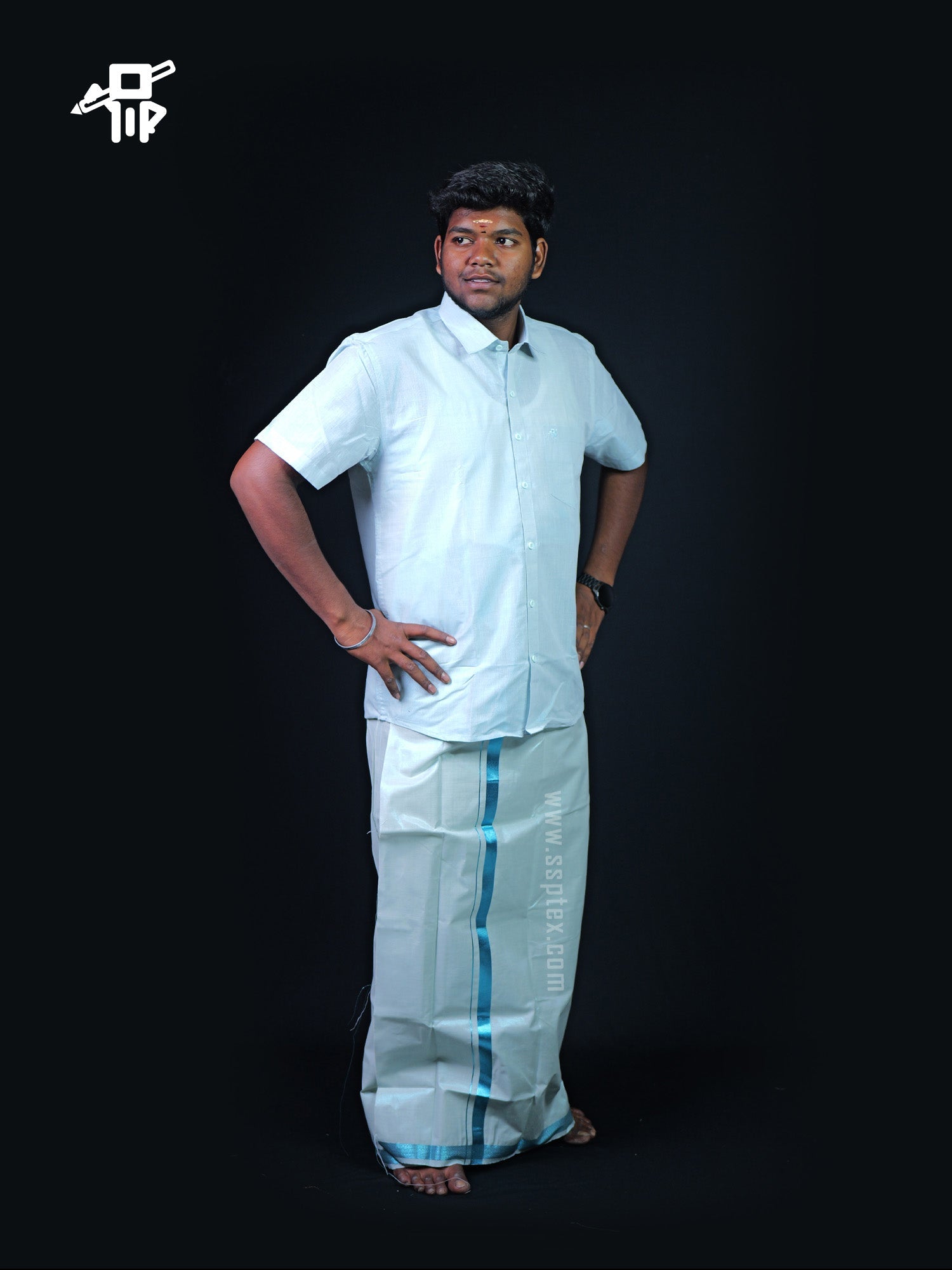 Tissue Combo | Vesti & Shirt | - Sri Sakthi Pugazh Tex - Shirts Dhotis