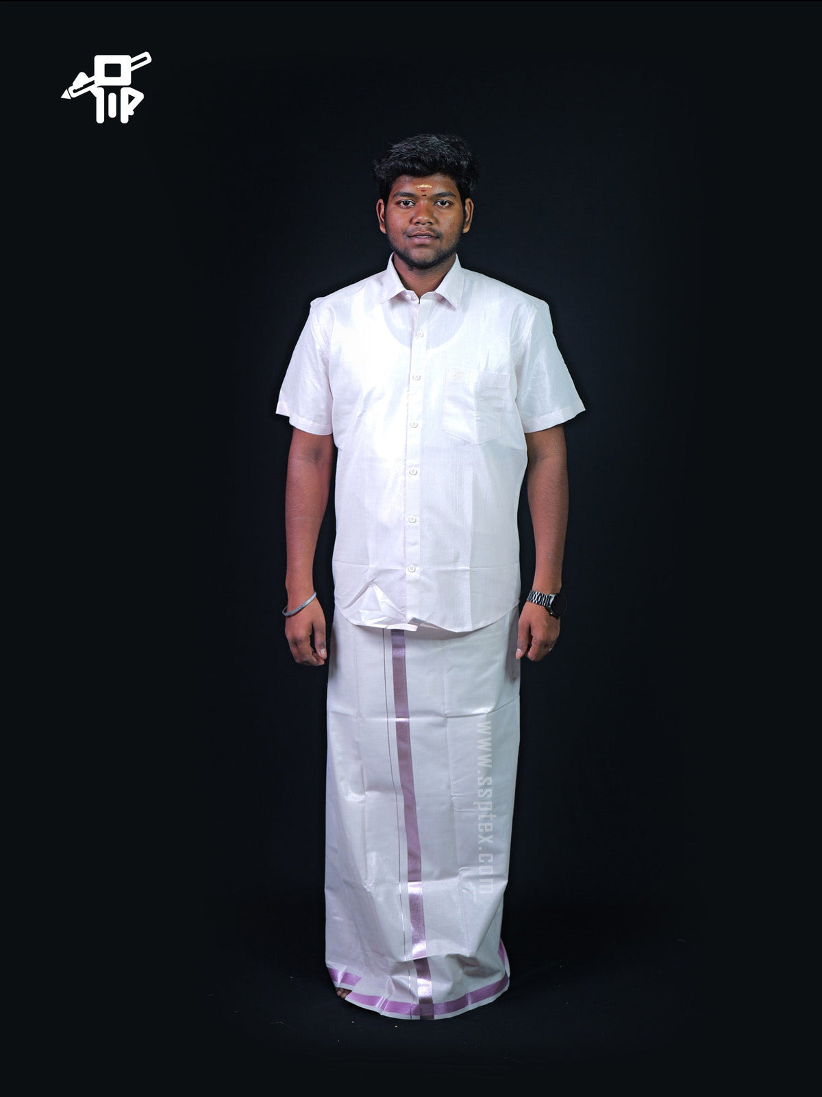 Tissue Combo | Vesti & Shirt | - Sri Sakthi Pugazh Tex - Shirts Dhotis
