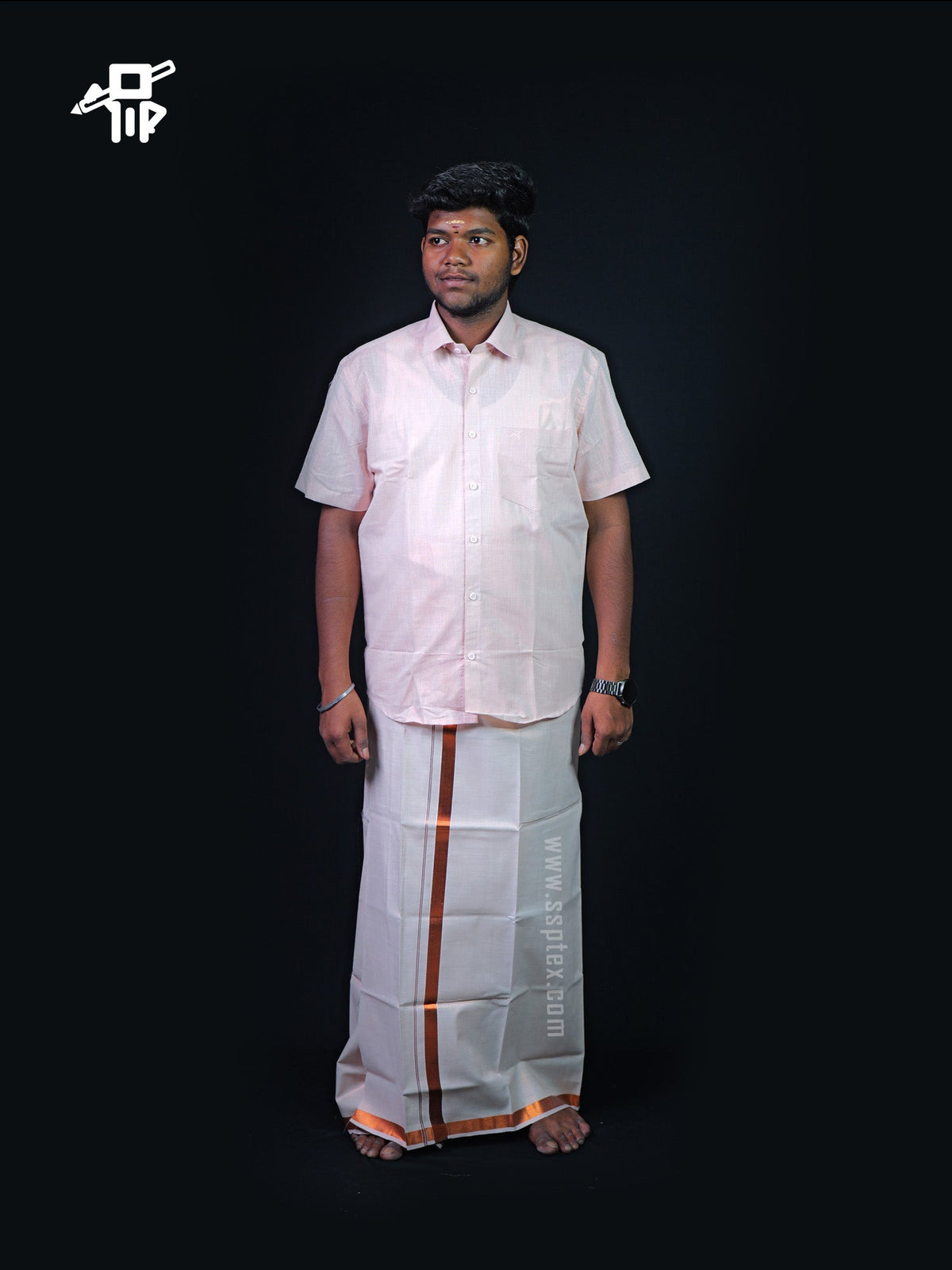 Tissue Combo | Vesti & Shirt | - Sri Sakthi Pugazh Tex - Shirts Dhotis