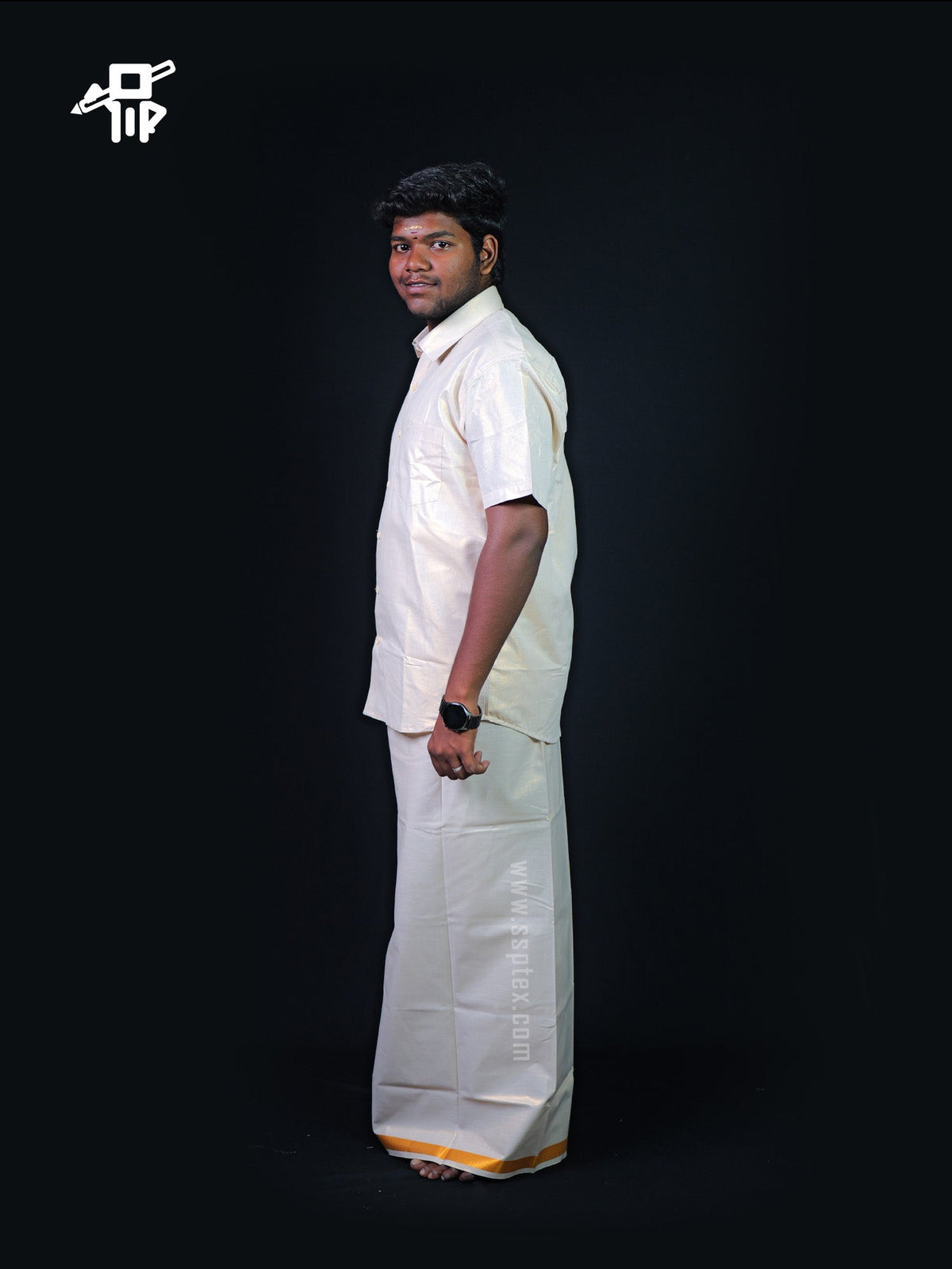 Tissue Combo | Vesti & Shirt | - Sri Sakthi Pugazh Tex - Shirts Dhotis
