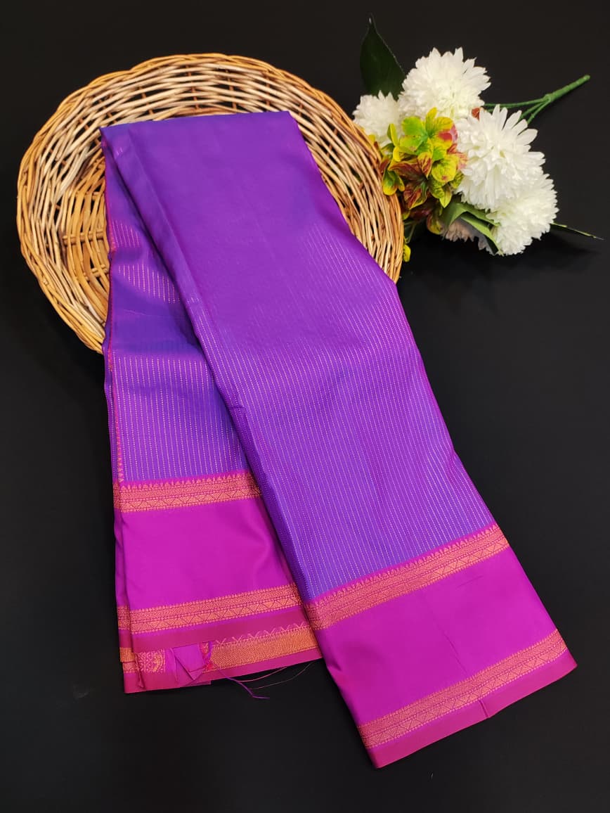 Varalakshmi Viratham Silk Zari Saree with Plain Blouse| VZ08 - Sri Sakthi Pugazh Tex VZ08 - Soft Silk Saree