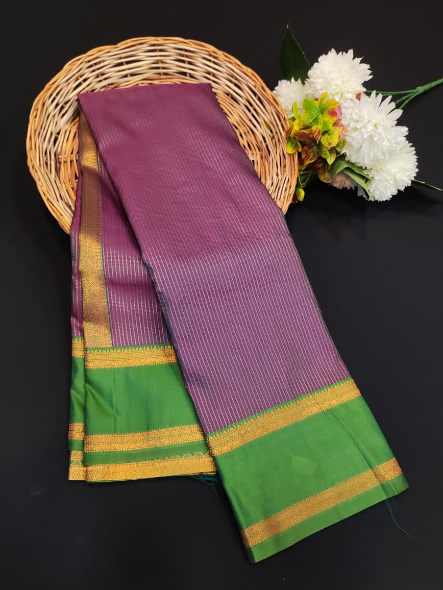 Varalakshmi Viratham Silk Zari Saree with Plain Blouse| VZ12 - Sri Sakthi Pugazh Tex VZ12 - Soft Silk Saree