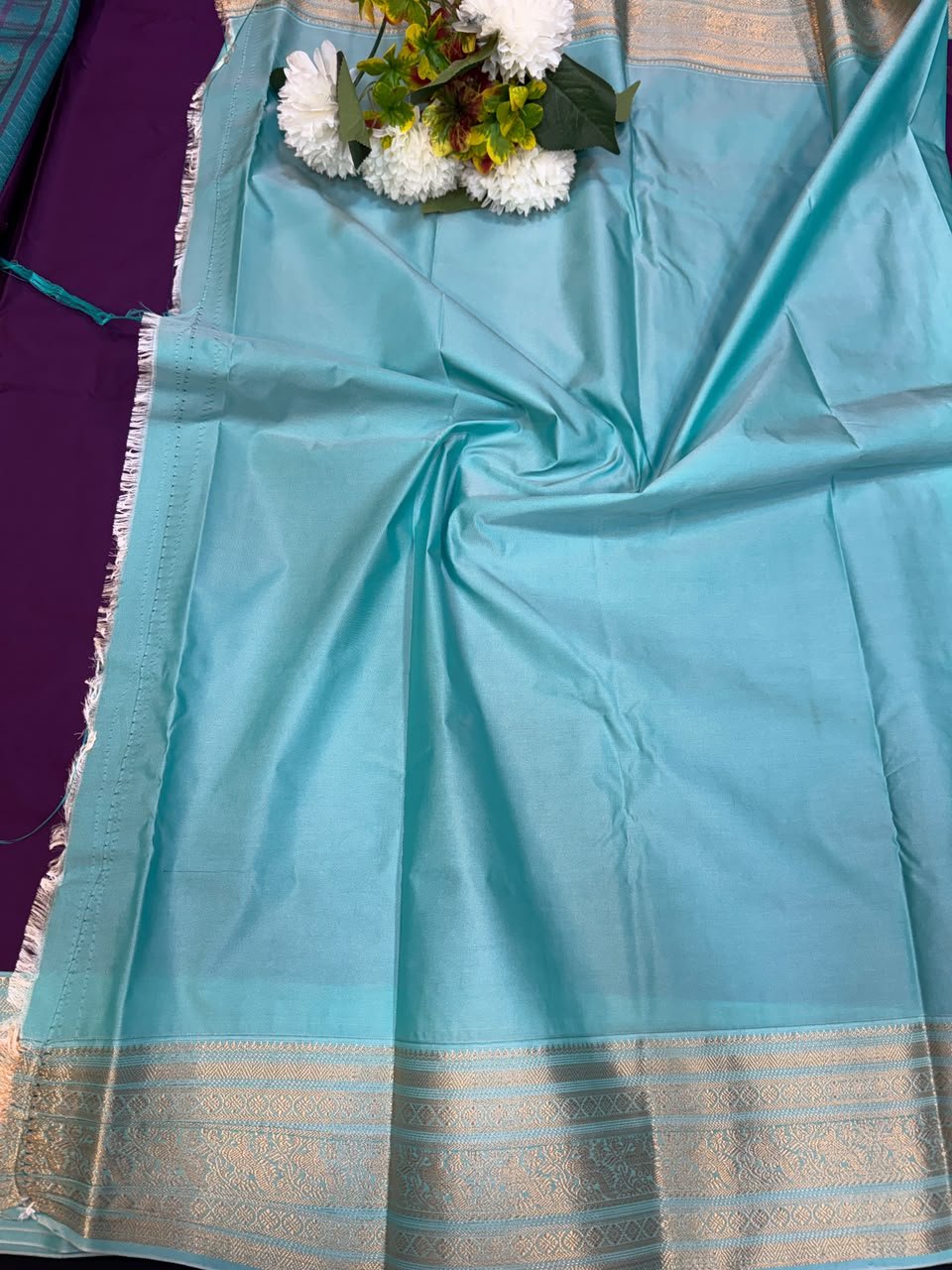 Vembu Semi Silk Saree | Zari Work | VNN06 - Sri Sakthi Pugazh Tex - Semi Silk