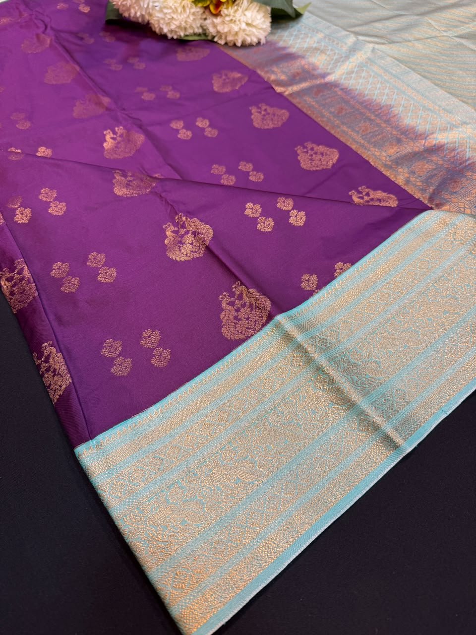 Vembu Semi Silk Saree | Zari Work | VNN06 - Sri Sakthi Pugazh Tex - Semi Silk