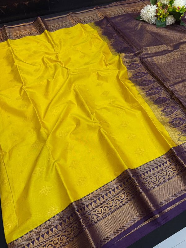 Vennila Semi Silk Saree | Zari Work | VNN81 - Sri Sakthi Pugazh Tex - Semi Silk