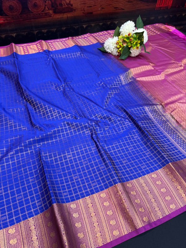 Vennila Semi Silk Saree | Zari Work | VNN81 - Sri Sakthi Pugazh Tex - Semi Silk