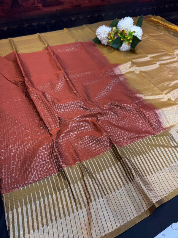Vennila Semi Silk Saree | Zari Work | VNN81 - Sri Sakthi Pugazh Tex - Semi Silk