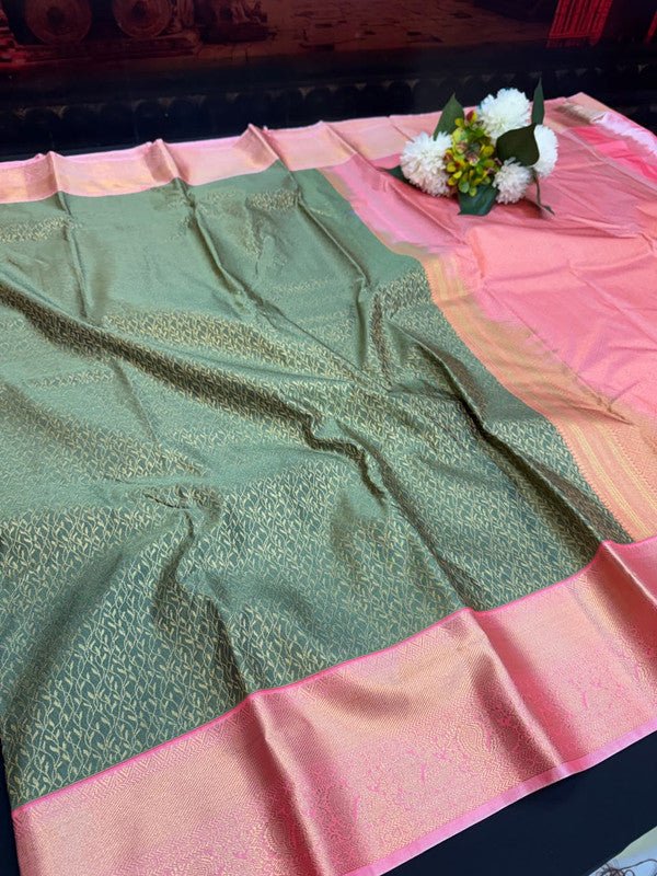 Vennila Semi Silk Saree | Zari Work | VNN81 - Sri Sakthi Pugazh Tex - Semi Silk