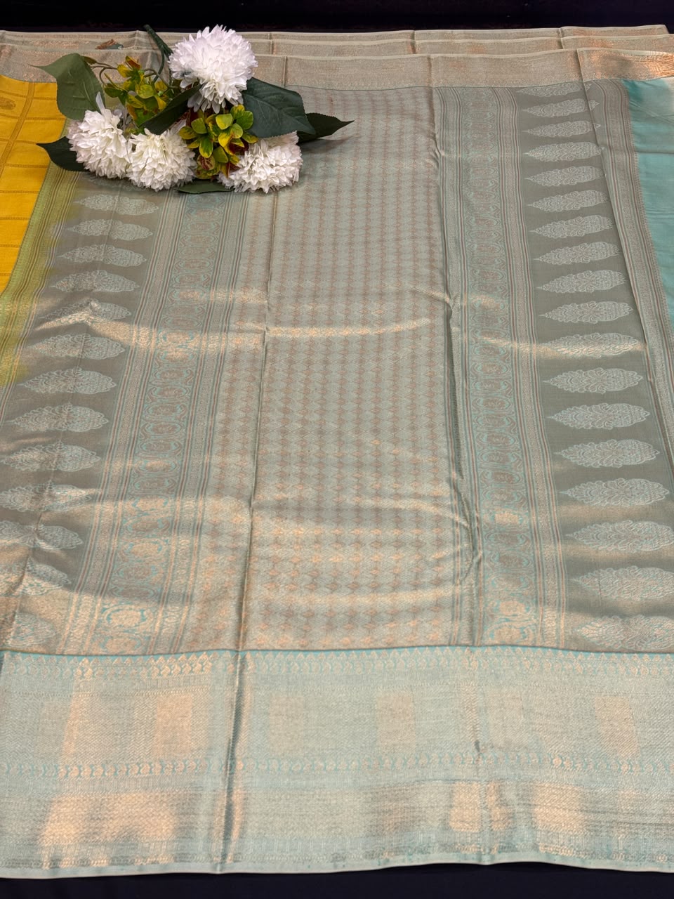 Vennila Semi Silk Saree | Zari Work | VNN38 - Sri Sakthi Pugazh Tex - Semi Silk