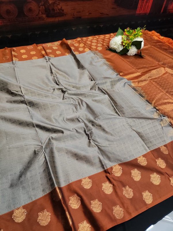 Vennila Semi Silk Saree | Zari Work | VNN58 - Sri Sakthi Pugazh Tex - Semi Silk