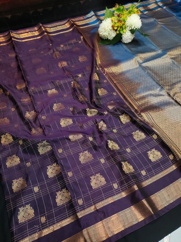 Vennila Semi Silk Saree | Zari Work | VNN63 - Sri Sakthi Pugazh Tex - Semi Silk