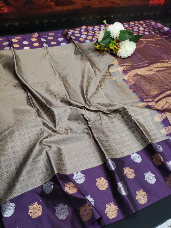 Vennila Semi Silk Saree | Zari Work | VNN78 - Sri Sakthi Pugazh Tex - Semi Silk