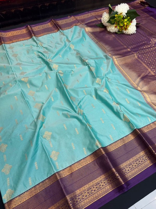 Vennila Semi Silk Saree | Zari Work | VNN81 - Sri Sakthi Pugazh Tex - Semi Silk