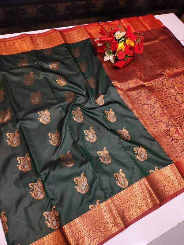 Vishalini Kanchi Meena Soft Silk Saree VS09