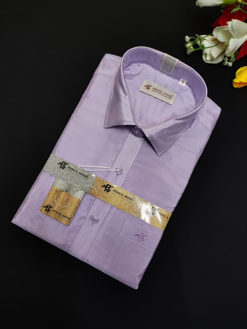Wedding Art Silk Shirt for Men for Wedding and Festival Wear