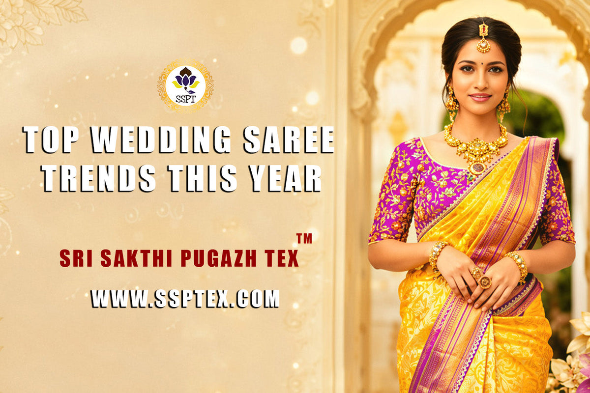 Sarees hold a special place in Indian weddings.