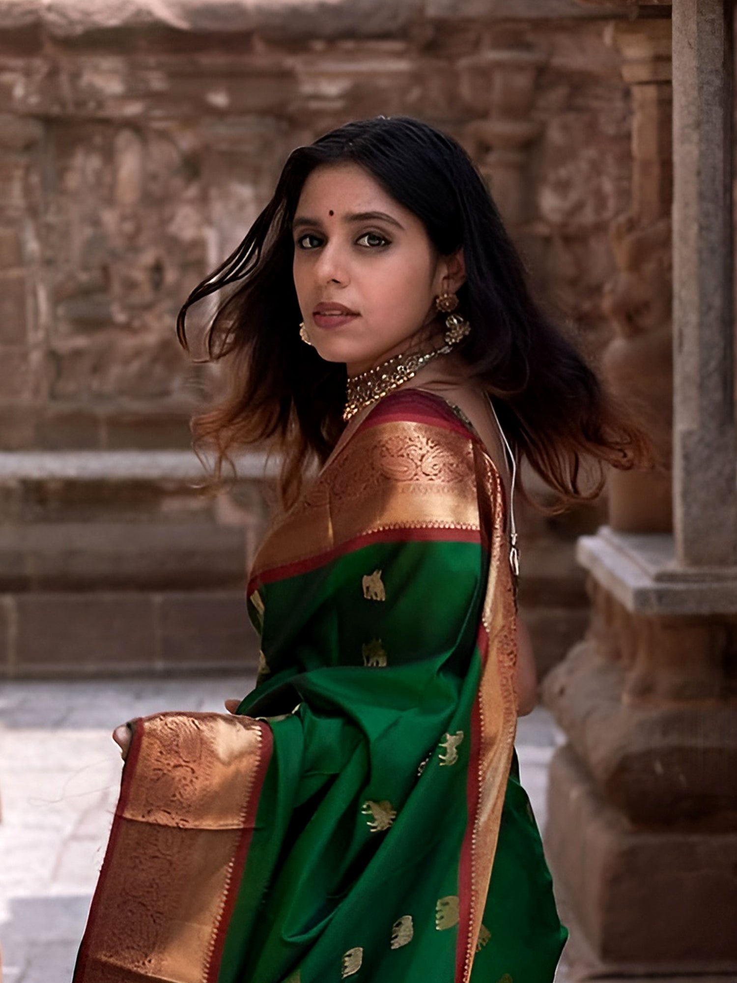 Kanjivaram Semi Silk