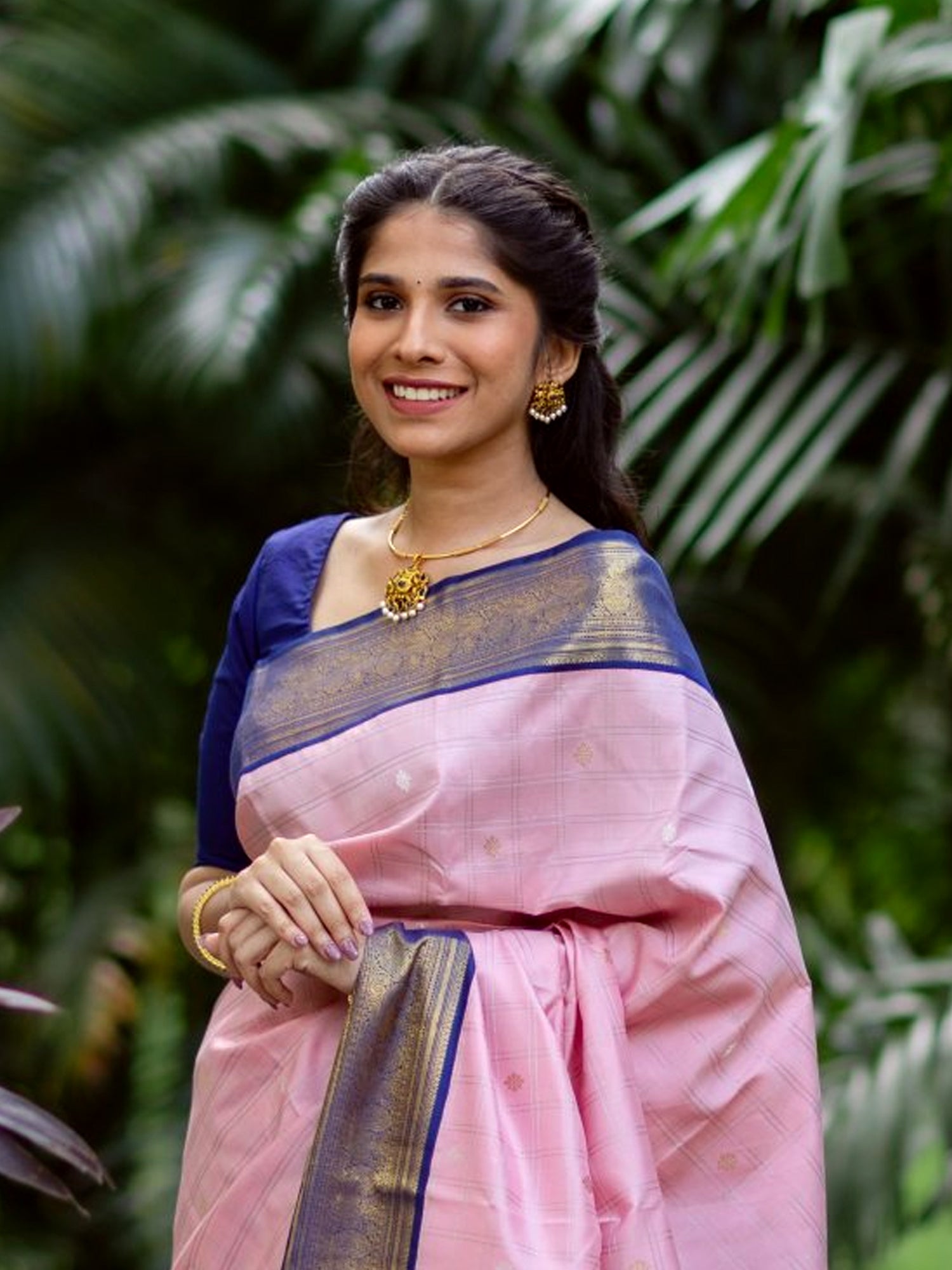 Korvai Border Saree
