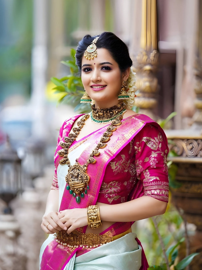 Pavazha Malli Semi Silk Collection