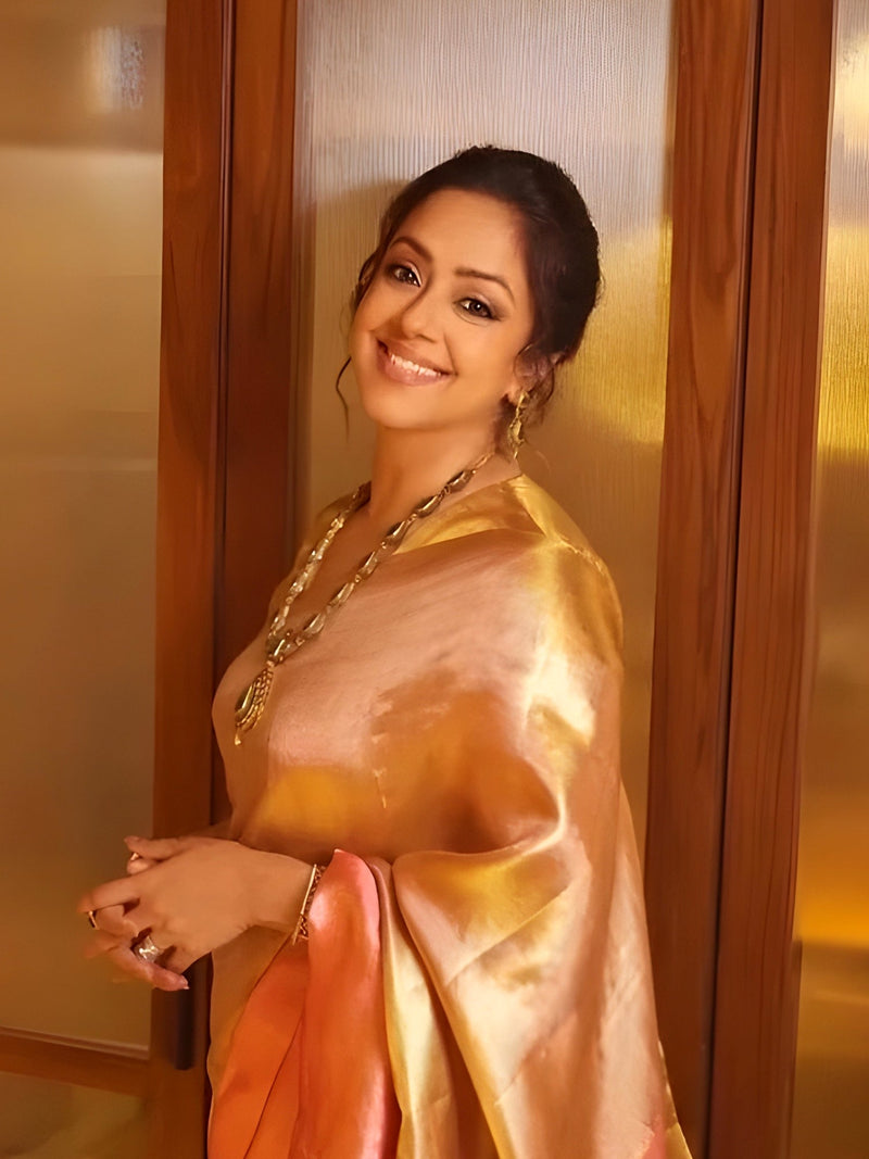 Jyothika inspired saree collection for women featuring elegant traditional designs in soft lightweight fabric suitable for weddings parties and festive occasions