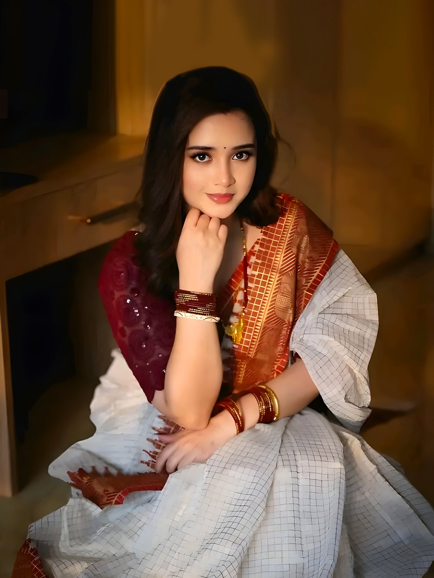 Rashmika Saree